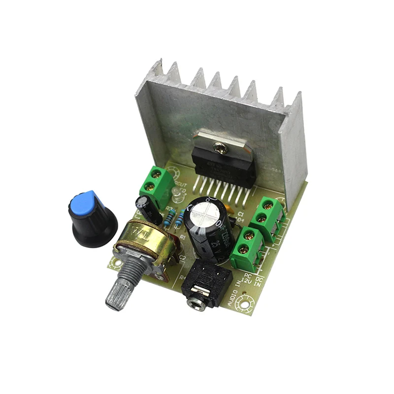 Плата усилителя с двойным треком без шума усилитель мощности модули AC/DC 12V JR