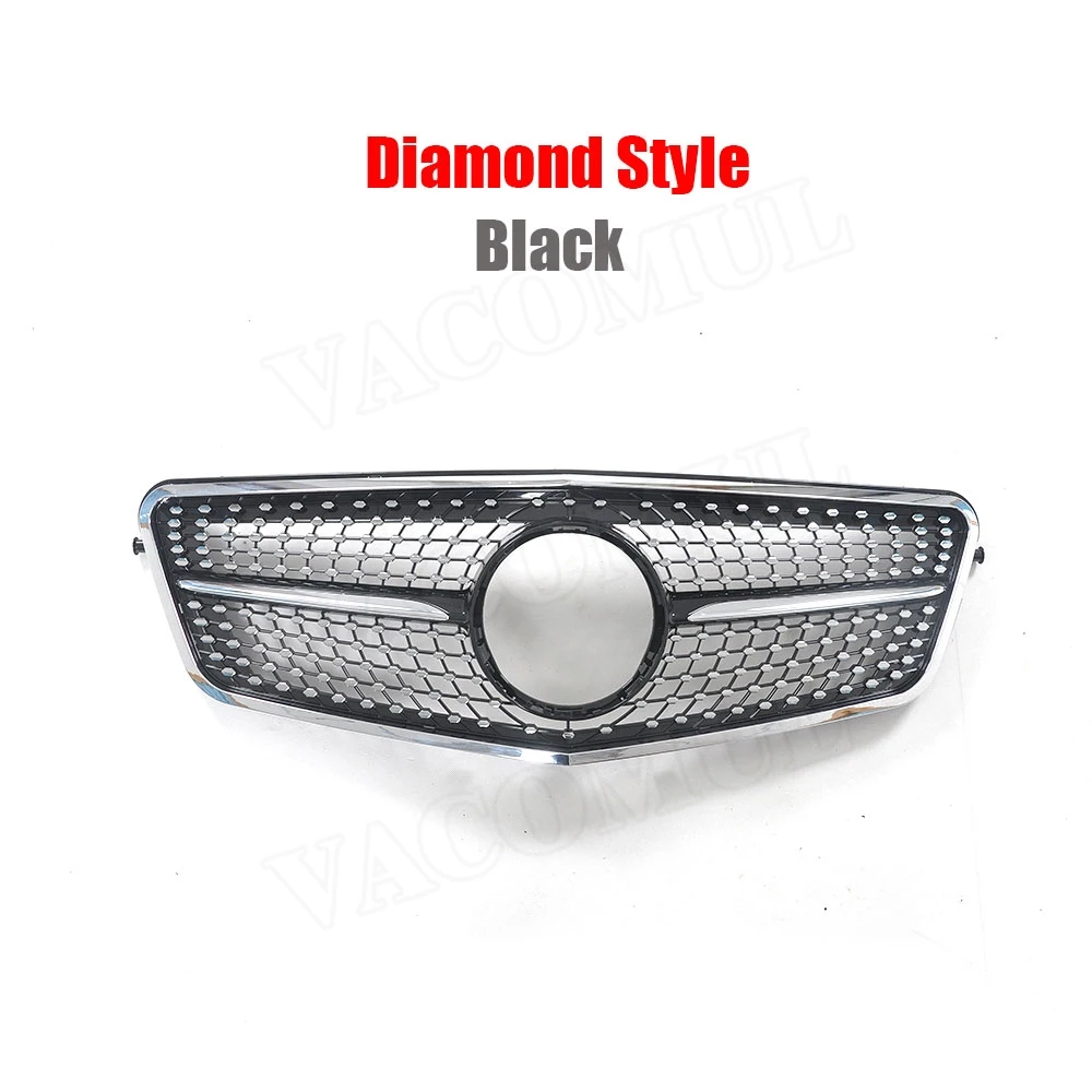 Для W212 Diamond Решетка переднего бампера сетка для Mercedes Benz E Class E200 E250 E350 AMG 2010 2013 пред
