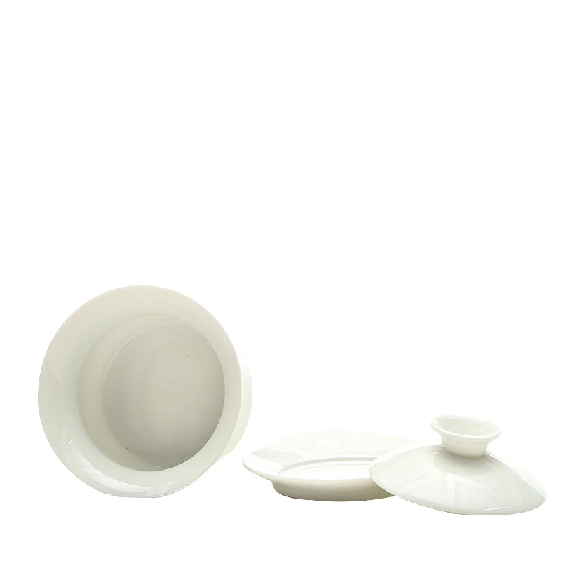 

TANGPIN white ceramic gaiwan teacup teapot porcelain chinese kung fu tea set