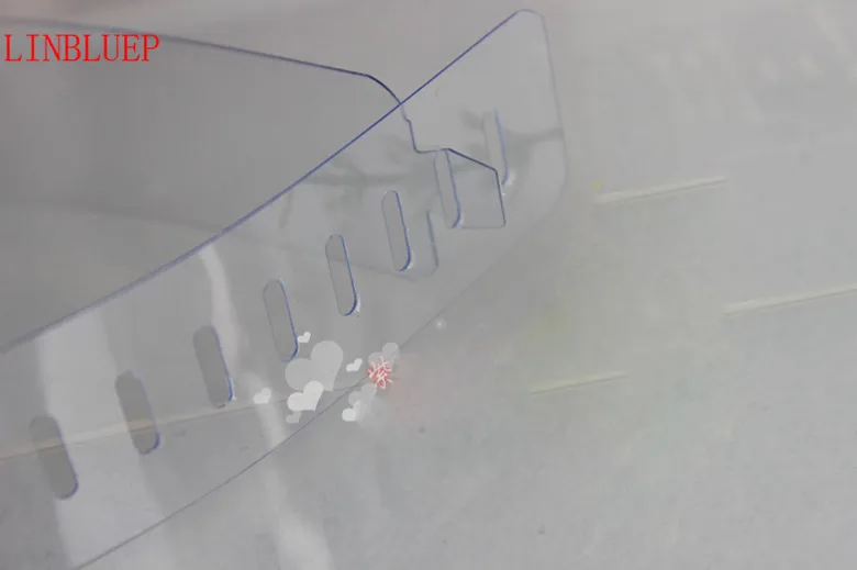 100 шт. элегантная высококачественная прозрачная опора для воротника из ПВХ и