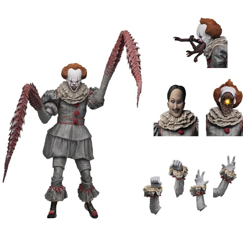 NECA пеннивайз Джокер ужас экшн фигурка игрушка кукла Хэллоуин подарок|Игровые