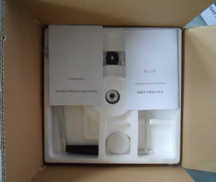 Бесплатная доставка Ручной сепаратор для молочного крема молока|separator machine|machine