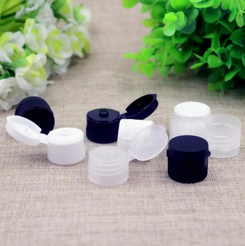 300pcs/lot 25 ml Squeeze Plastic Bottles With 4 Color Easy Flip Top Facial Cleanser Portable Travel Jar Wholesale | Красота и