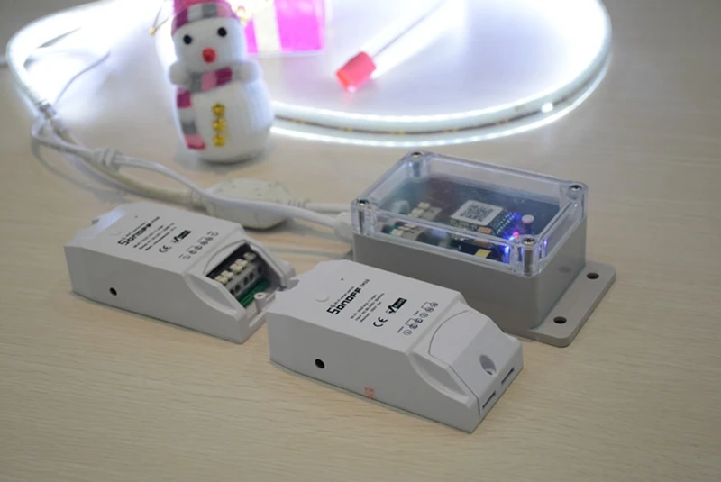 SONOFF 10 шт. IP66 Водонепроницаемая Крышка Распределительной Коробки корпус водонепроницаемый корпус Поддержка Sonoff Basic/RF/Dual/Pow умный дом