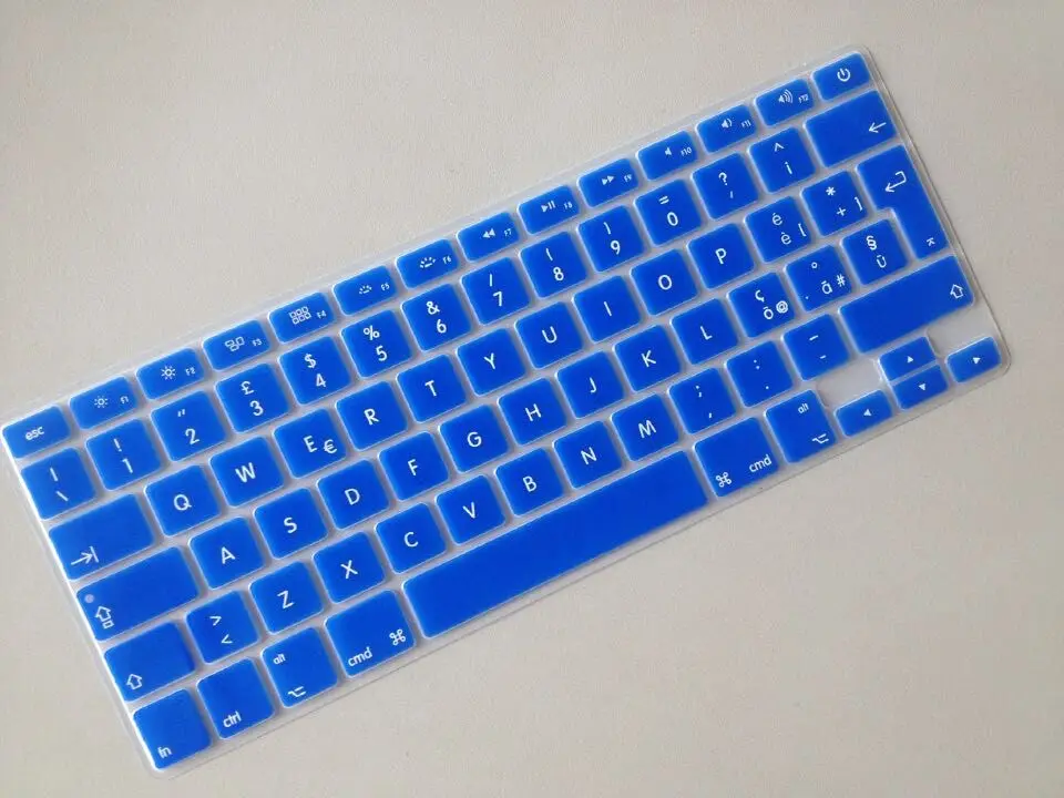 Чехол для клавиатуры с надписью итальянский язык пленка Macbook Pro Retina 13 15 Mac book Air