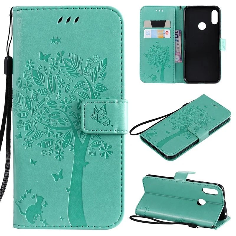 Чехол книжка из искусственной кожи SsHhUu + кошелек для Huawei Y6pro Y7 Y3 Y5II Enjoy7s Nova4 3 Nexus 6P G8