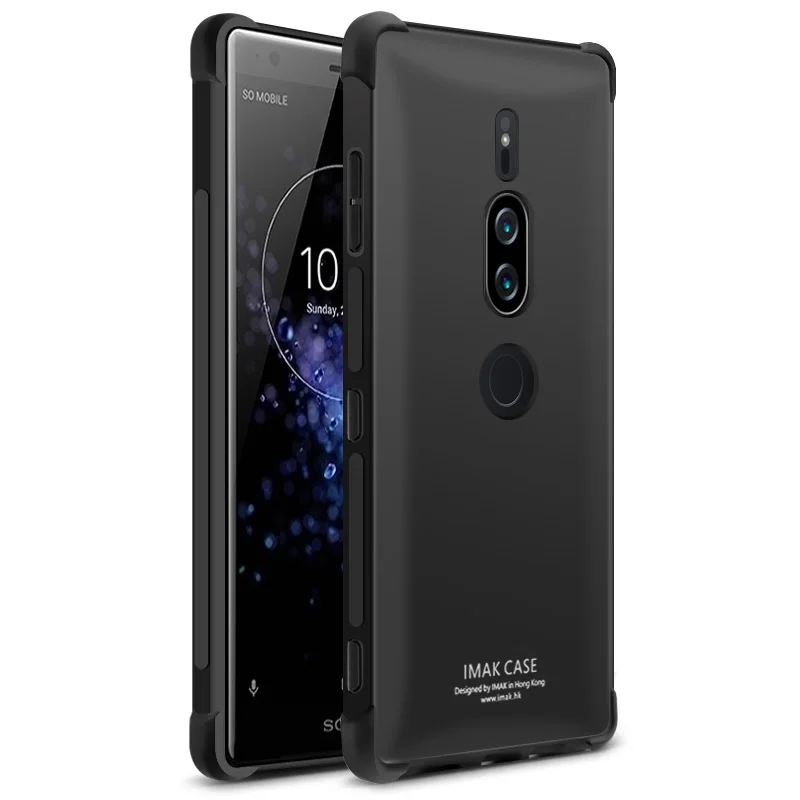 Подушка безопасности для Sony XZ2 Премиум чехол с защитой экрана IMAK Мягкий ТПУ