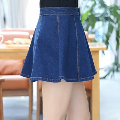 Корейский Стиль модное повседневное Хлопковое платье трапециевидной формы