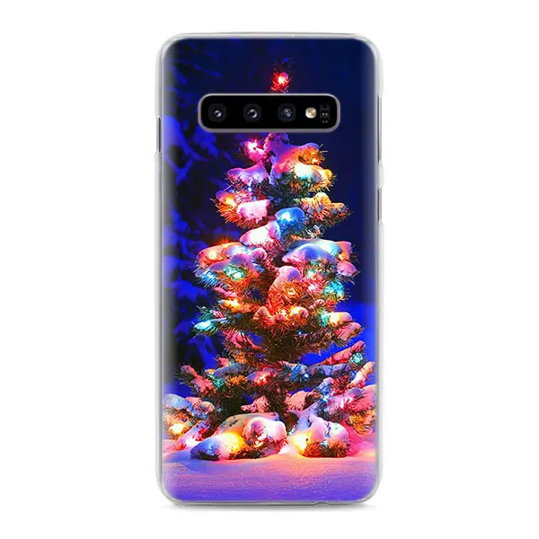Чехол для телефона с рождественскими зимними пожеланиями s для samsung Galaxy S10e S10 S8 S9 Plus M10 M20 M30 A50 S6 S7 Edge, Жесткий Чехол - Цвет: 10