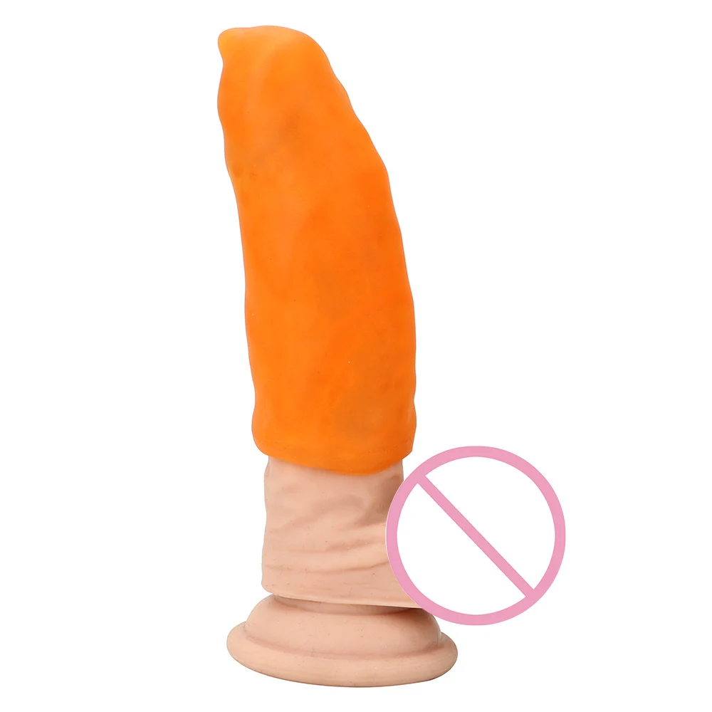 OLO 4D Реалистичная силиконовая 5 цветов Фрукты секс игрушки для мужчин