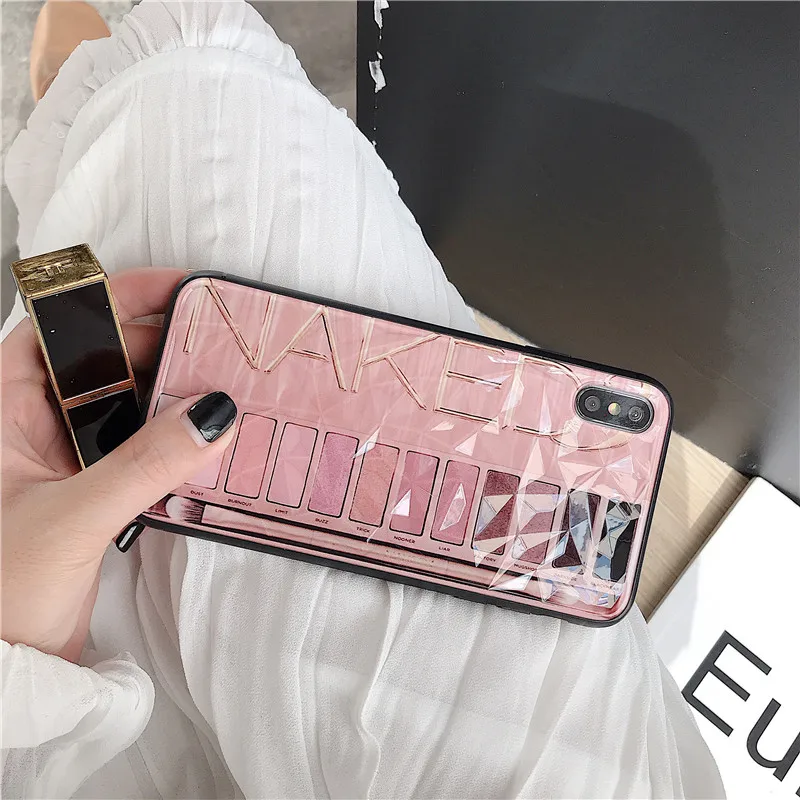 Elala 3D чехол для телефона с бриллиантами iPhone 6 s мягкий из ТПУ узором макияжа