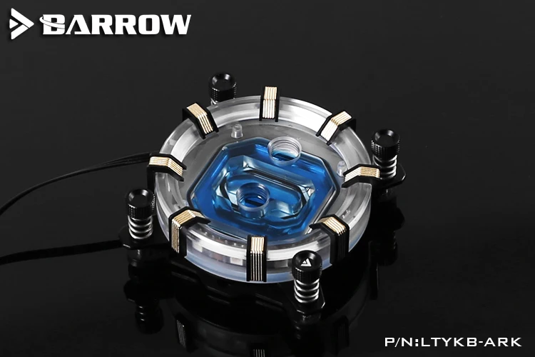 Barrow LTYKB-ARK для Intel socket LGA115x LRC RGB v2 Aurora Limited Edition CPU cooler 0 4 мм microcutting micro waterway | Компьютеры