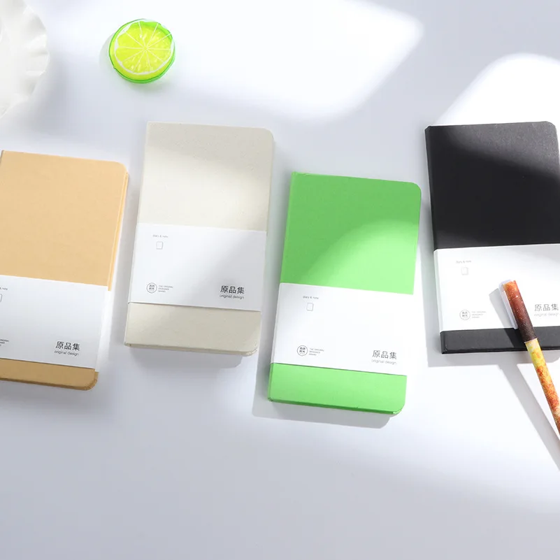 Высококачественная кожа для рисования спиральная A6 записная книжка умный