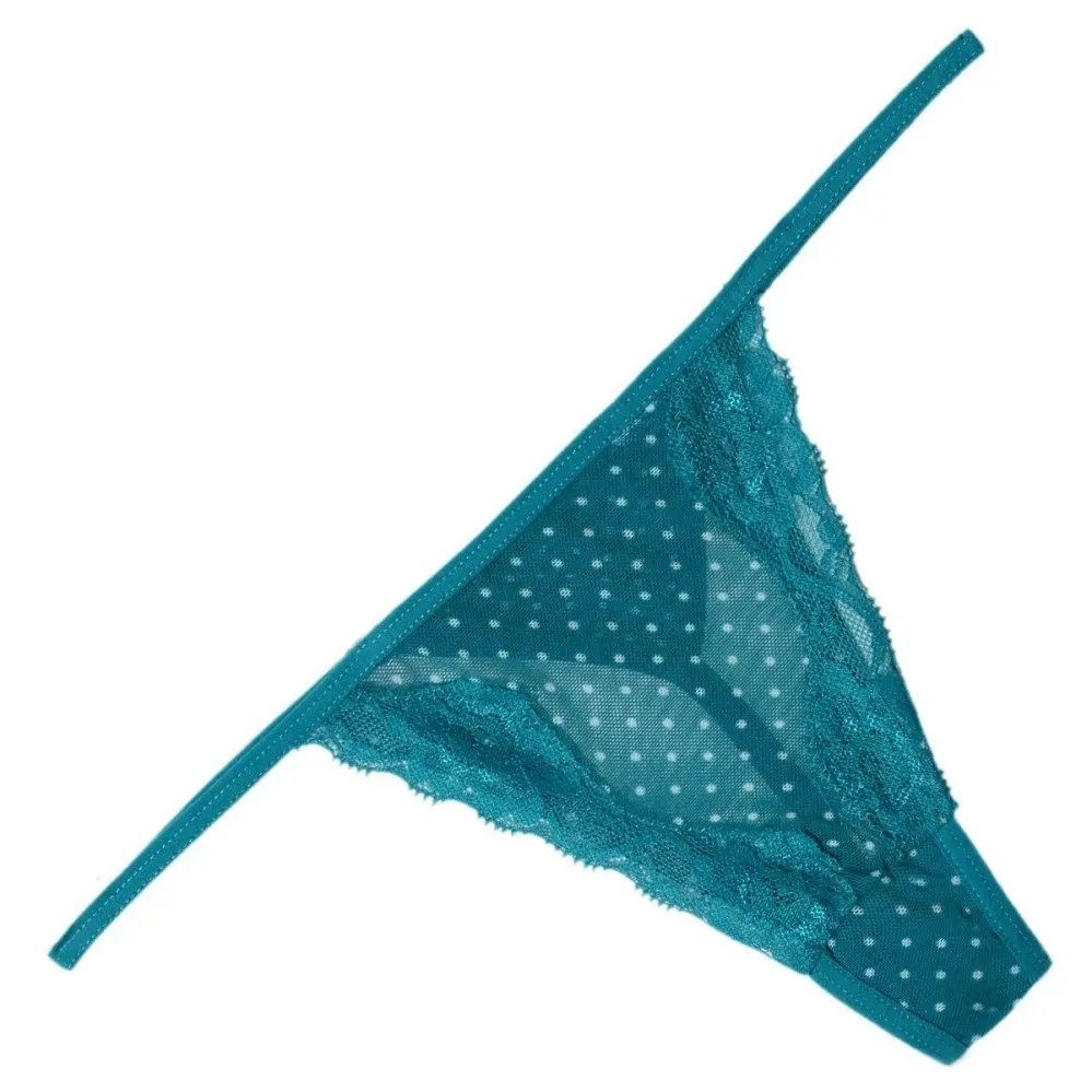 Женские полупрозрачные трусики стринги соблазнительные кружевные трусы с