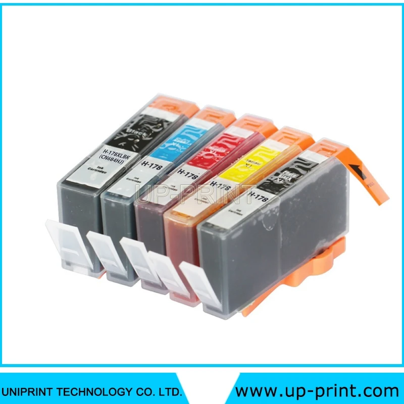 Чернильный картридж UP 10 x 178XL совместимый с hp178 для 5510 5515 6510 7510 B109a B109n B110a B209a B210a 3070A