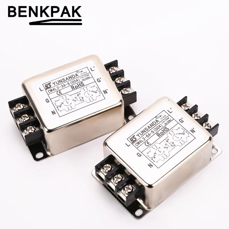 Фильтр питания EMI 10A CW4L2 S (004) разъем|Соединители| |