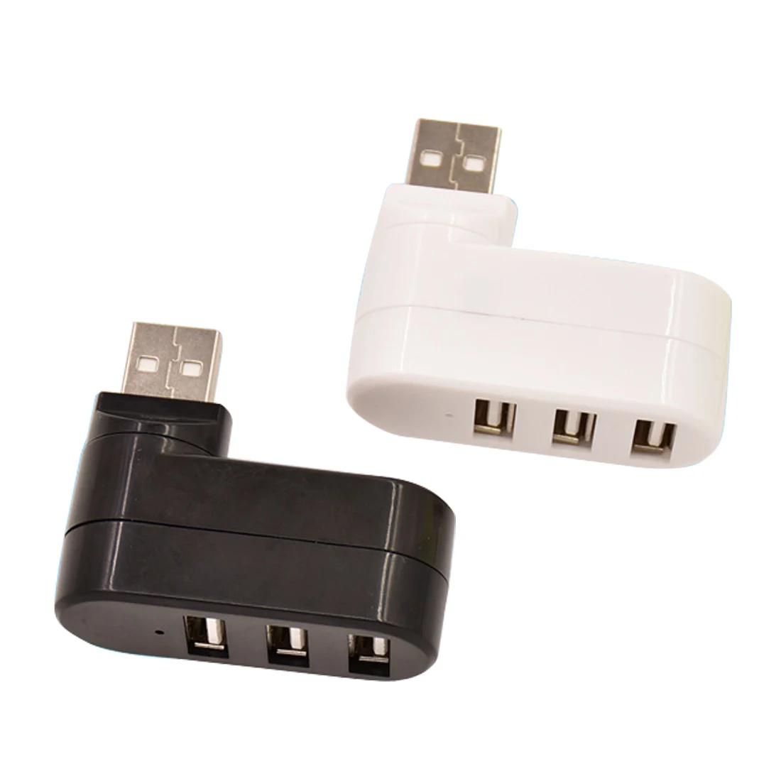 Вращающийся высокоскоростной usb хаб с 3 портами 2 0 USB разветвитель адаптер для