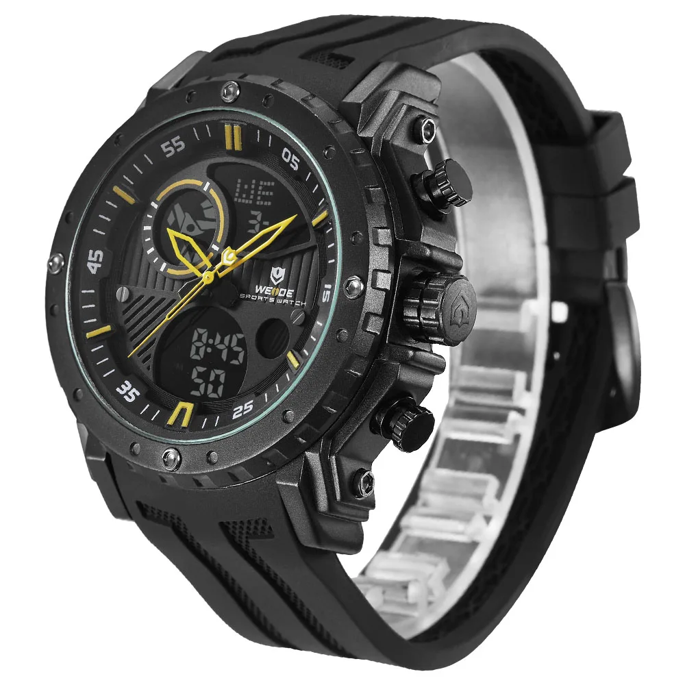 WEIDE часы для мужчин Топ бренд класса люкс мужские Saat спортивные