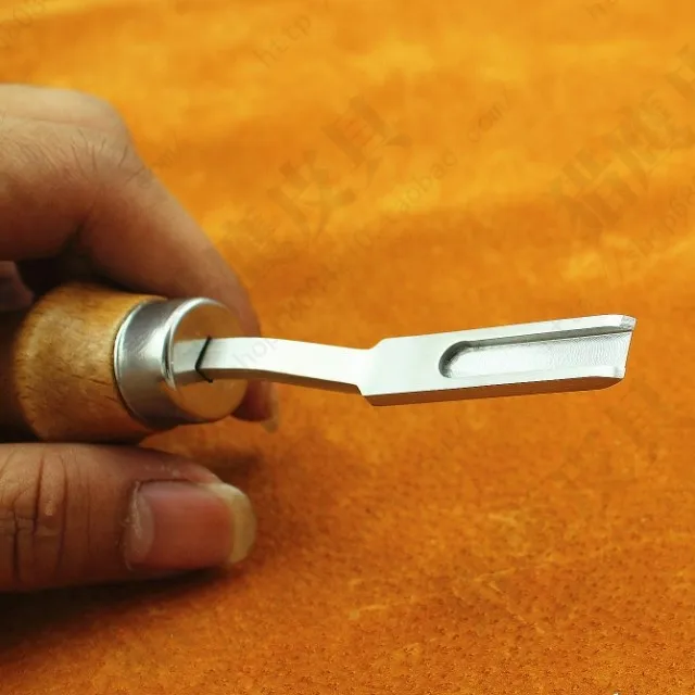Кожаный нож для кромки/кожаная лопатка кромки|knife saw|knife cliptool cylinder |