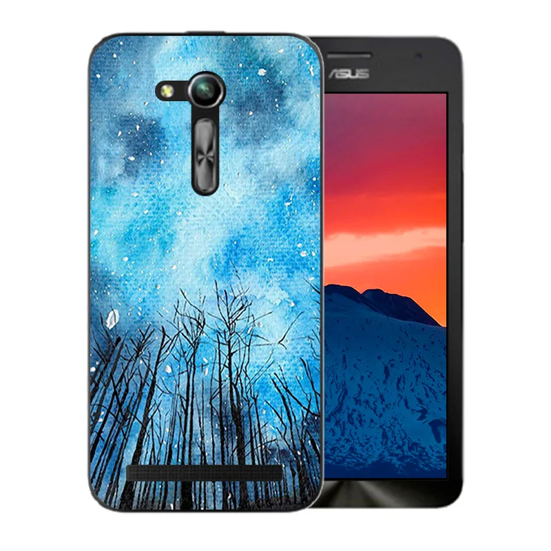 Чехлы для телефонов Asus ZB450KL с узором ночного неба 4 5 дюйма Zenfone GO 2nd Gen ZB452KG ASUS_X014D