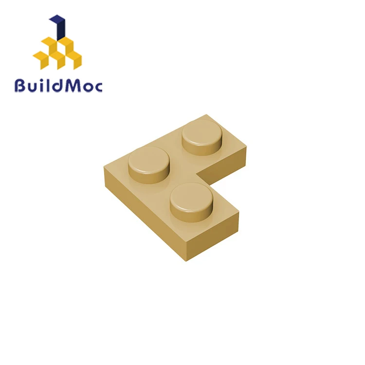 

Сборные детали BuildMOC, 2420 пластины, 2x2 углы для строительных блоков, детали «сделай сам», электрические развивающие классические брендовые По...