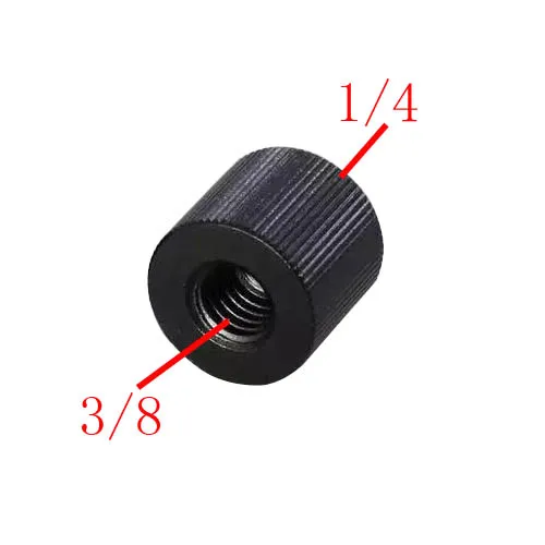 Металлический винт с 1/4 &quotна 1/4&quot или 3/8&quot для штатива Magic Arm камеры DSLR аксессуары