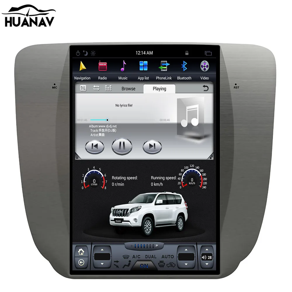 Android 7 Тесла модели dvd плеер gps навигации для GMC Yukon/Chevrolet Tahoe 2007 2011 авто радио