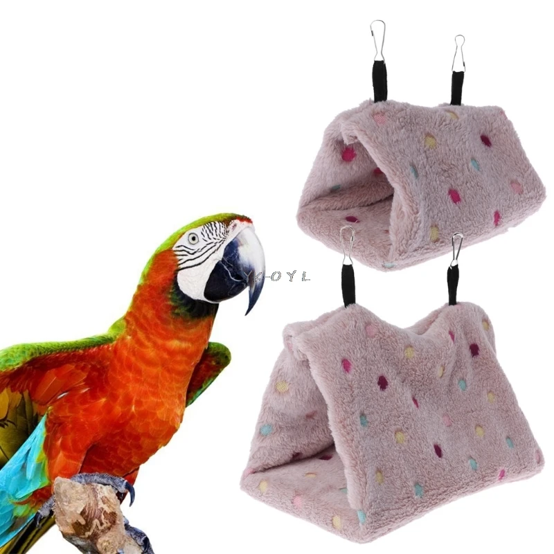 Подвесная клетка для домашних животных палатка кровати птицы попугамак зимнее