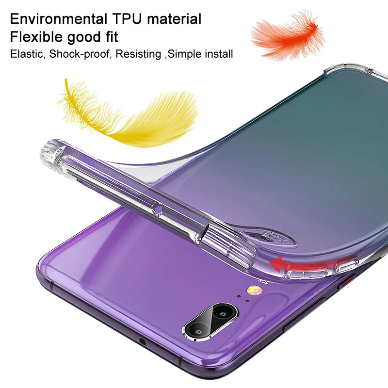 Shockproof Case for Huawei Nova 8 7 6 se 7i 5z 5i 5 pro 4 e 3i 3 Mate 40 30 20 Lite 10 Soft TPU Transparent Back Cover | Мобильные
