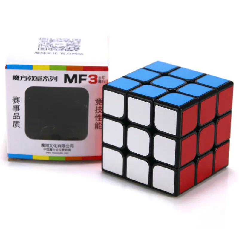 MOYU MF3 3x3x3 Magic Cube Professional Competition Speed Cubo Puzzle Children Toys Kids Gifts classic 3x3 Cubes mf3 cube | Игрушки и