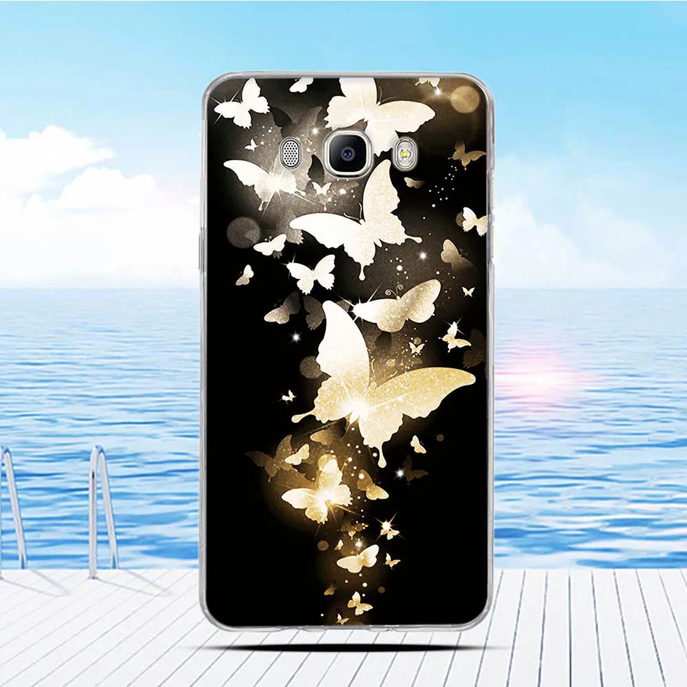 Чехол для Samsung Galaxy J7 2016 J710 J710F мультяшный 3D рельефный рисунок задняя крышка из ТПУ