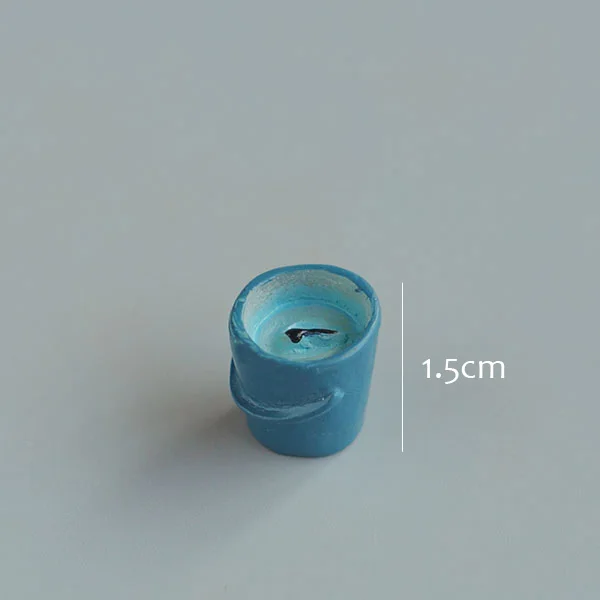 bucket BAIUFOR миниатюрные животные Мультяшные девушки милый Тоторо Фигурки фигурки мини садовый Декор DIY ландшафт с террариумом фигурки - Цвет: bucket