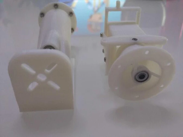 DIY Модель модифицированные части 20 мм RC струйный насос с реверсивным для 3 вала