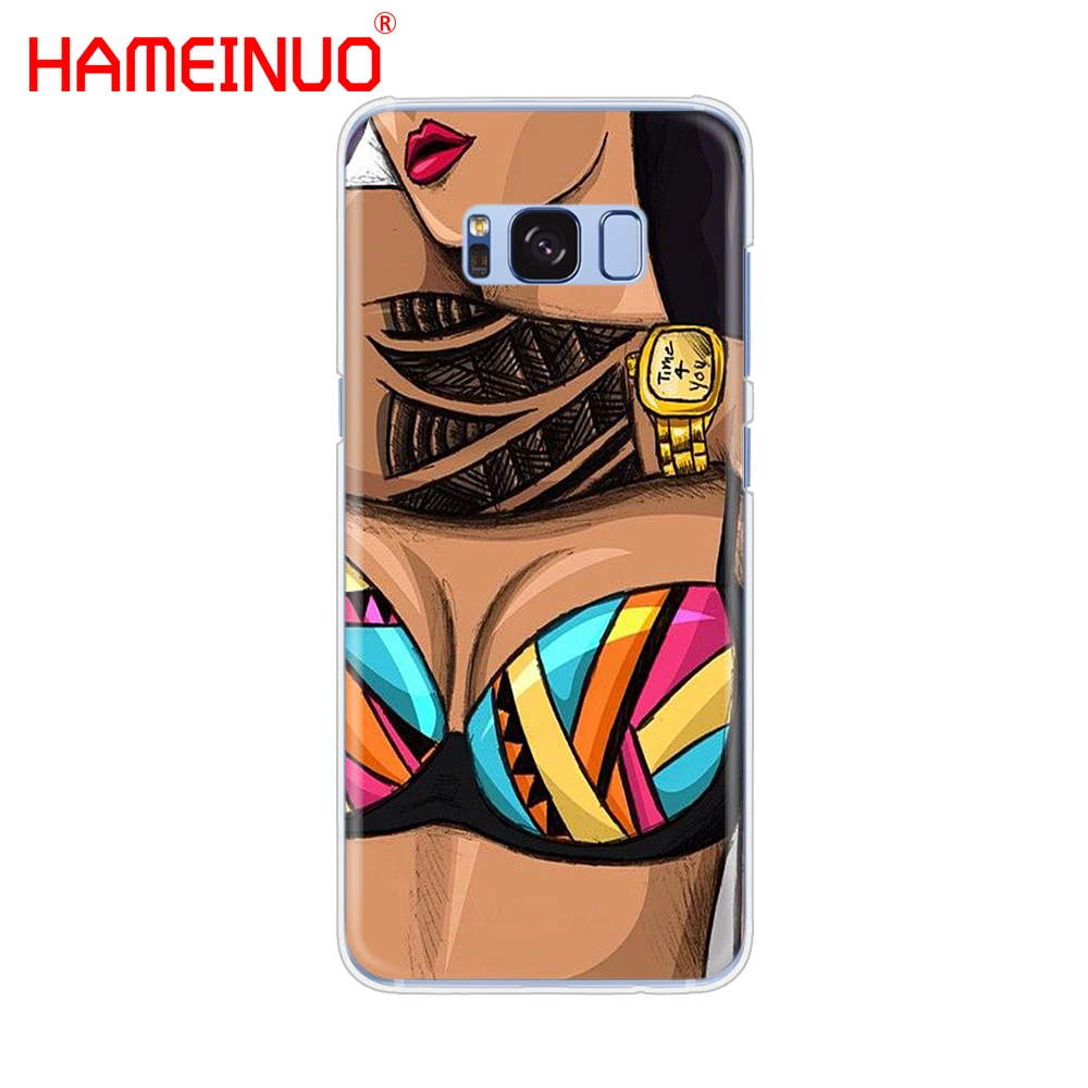 HAMEINUO hot flirt sexy girl cell phone case cover for Samsung Galaxy S9 S7 edge PLUS S8 S6 S5 S4 S3 MINI | Мобильные телефоны и