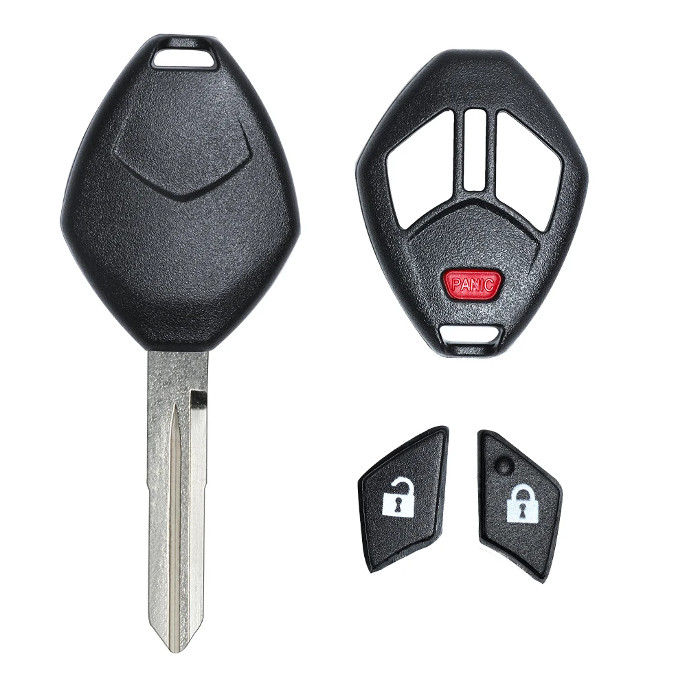 Чехол Keyecu для дистанционного ключа чехол с 3 кнопками Mitsubishi Eclipse 2006 2007 2008