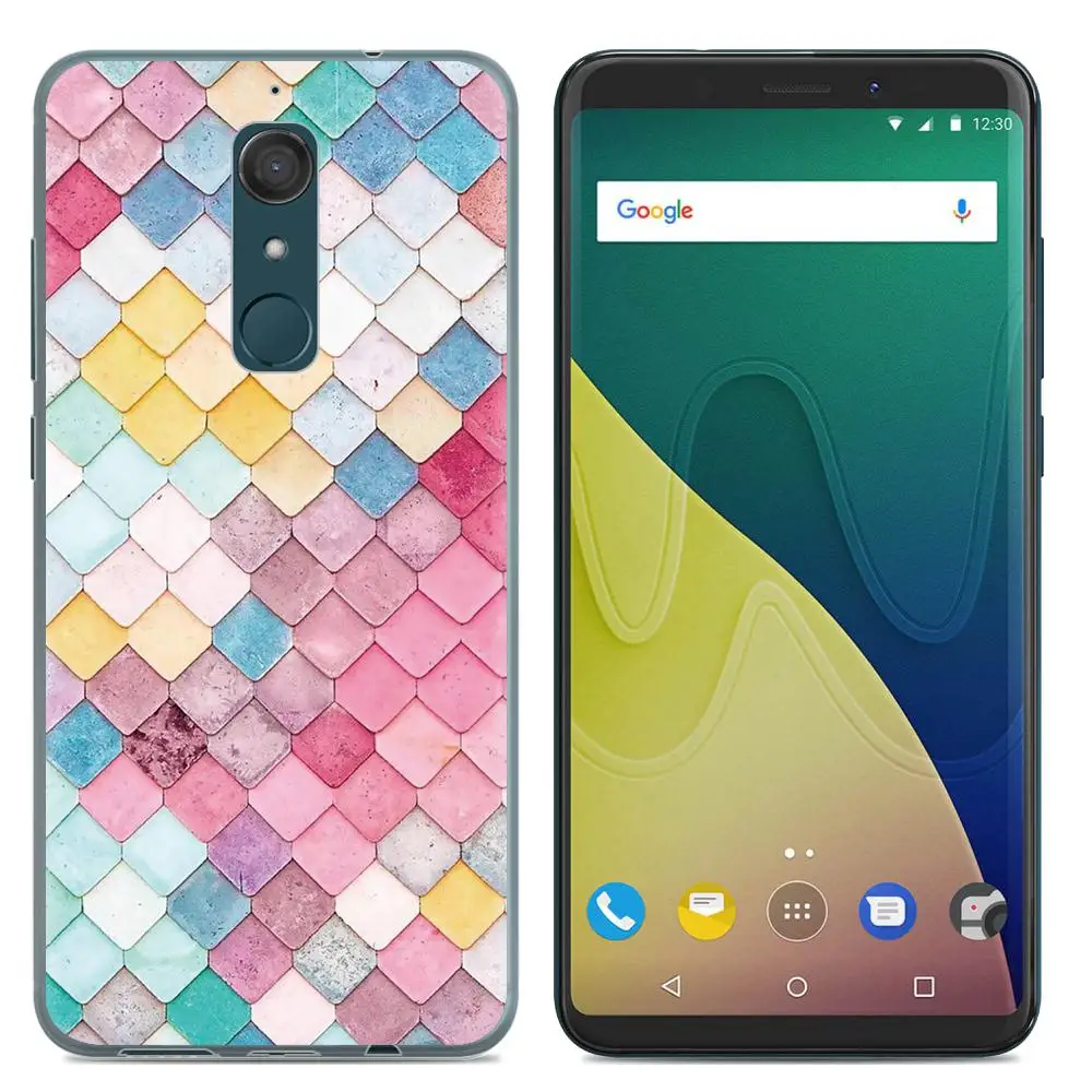Чехол для телефона Wiko View XL 5 99 дюйма милый мультяшный высококачественный мягкий