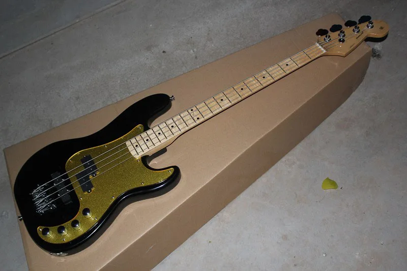 Бесплатная доставка высокое качество Custom shop корпус из красного дерева черная 4