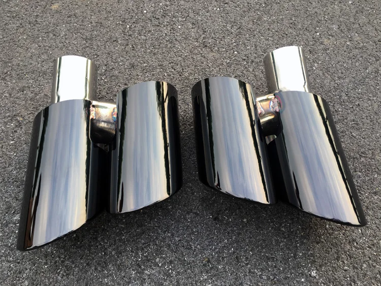 

2 pieces for 1 pair Fit for Porsche Panamera 2009-2013 304 steel tip exhaust pipe muffler