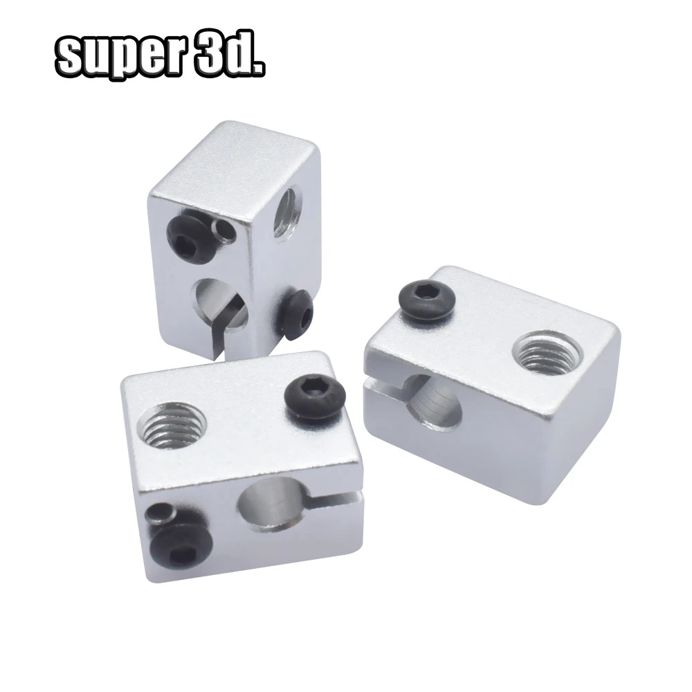 2 шт. 3D принтер нагревательный блок V6 подходит для j головки hotend kossel и prusa i3|prusa i3|3d