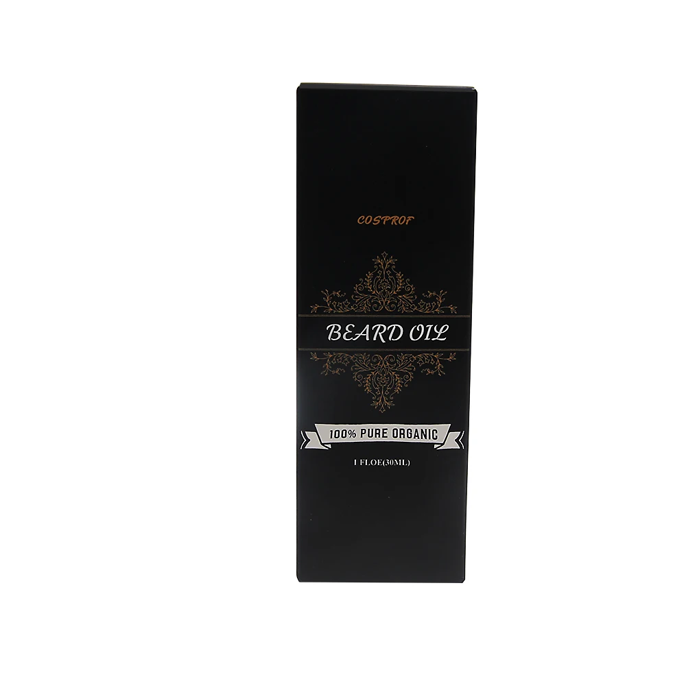 Beard Oil Cosprof Бальзам для бороды, крем для усов, масло для бороды, набор, кондиционер, бальзам для бороды, здоровый увлажняющий воск для усов, щетка, гребень, натуральный - Цвет: Beard Oil