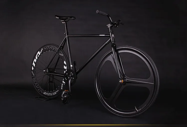 Колеса из магниевого сплава, 3 Спицы, fixie велосипед, велосипед с фиксированной передачей 700C* 23 70 мм, обода 52 см, рама DIY, велосипед, Полный дорожный велосипед