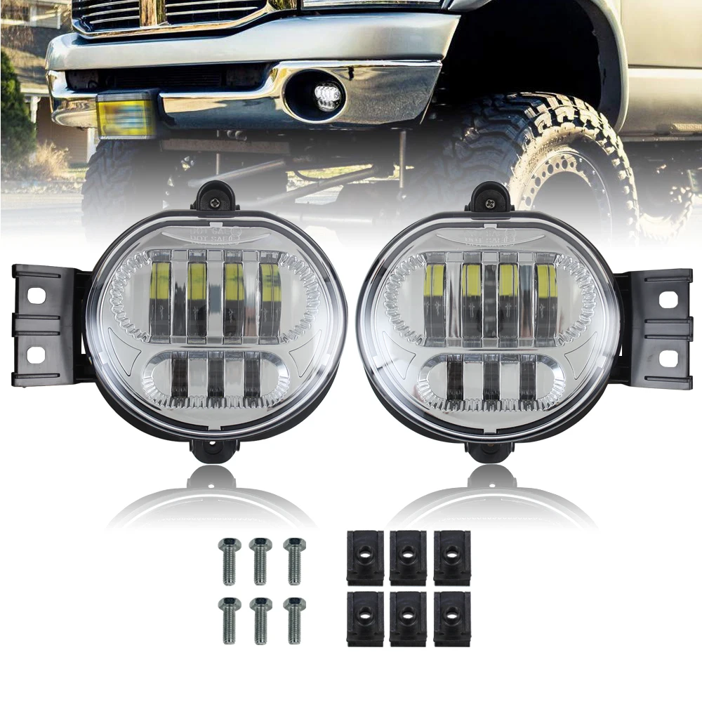 Для Dodge Ram 1500 2002 2008 2500 3500 2003 2009 Durango 2004 2006 туман светильник лампа автомобилей