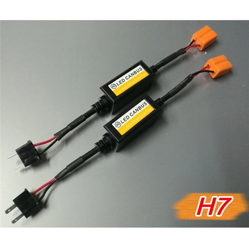 1x H1 H4 H7 H11 3157Car светодиодный декодер Canbus Error Free резистор подавитель 12v
