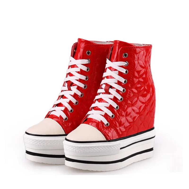 2017 г. женские модные стеганые высокие сапоги на шнуровке женская обувь платформе