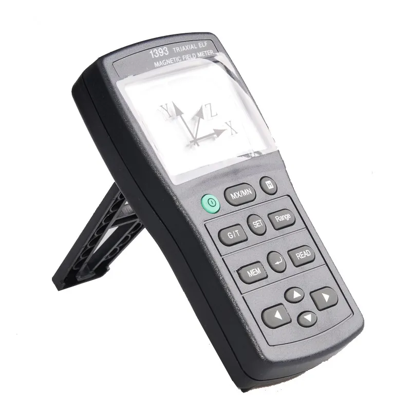 

New High Accuracy Handheld Three Axis Magnetic Field Tester Electromagnetic Radiation Detector 2000 Milli Gauss/200 Micro Tesla