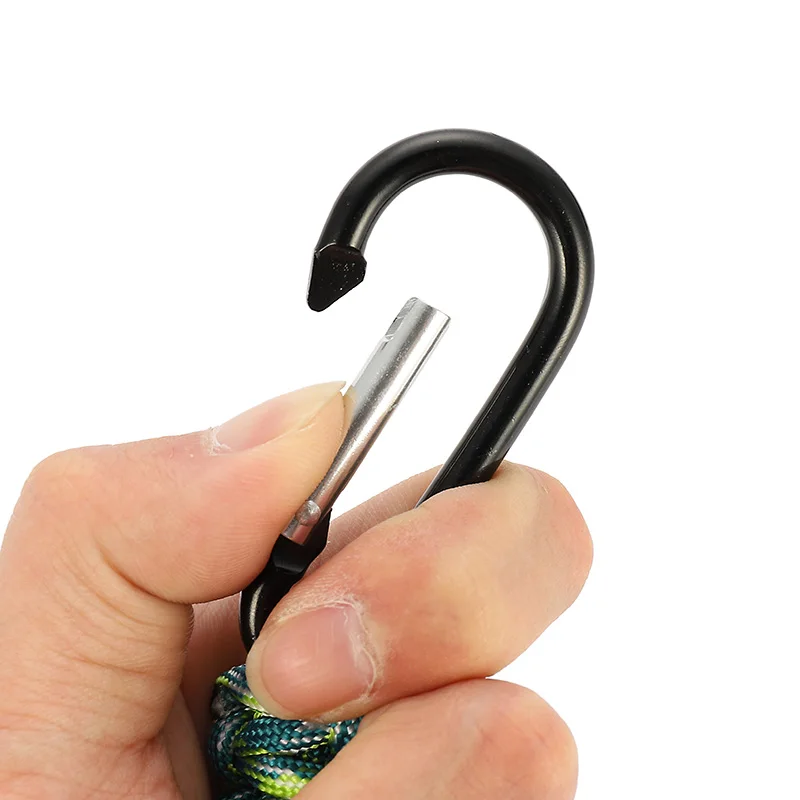 

Woven Paracord Lanyard Keychain Outdoor Survival Tactical Military Parachute Rope Cord Pendant Keyring Key Chain
