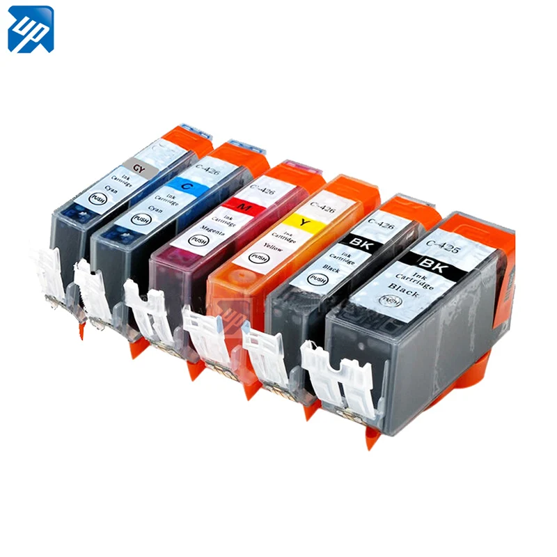 18 шт. PGI425 CLI426 совместимый чернильный картридж для Canon PIXMA MG6140 MG6240 MG8140 MG8240 принтер pgi