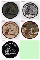 rangres pee the way douse the terrorism morale tactics military embroidery patch