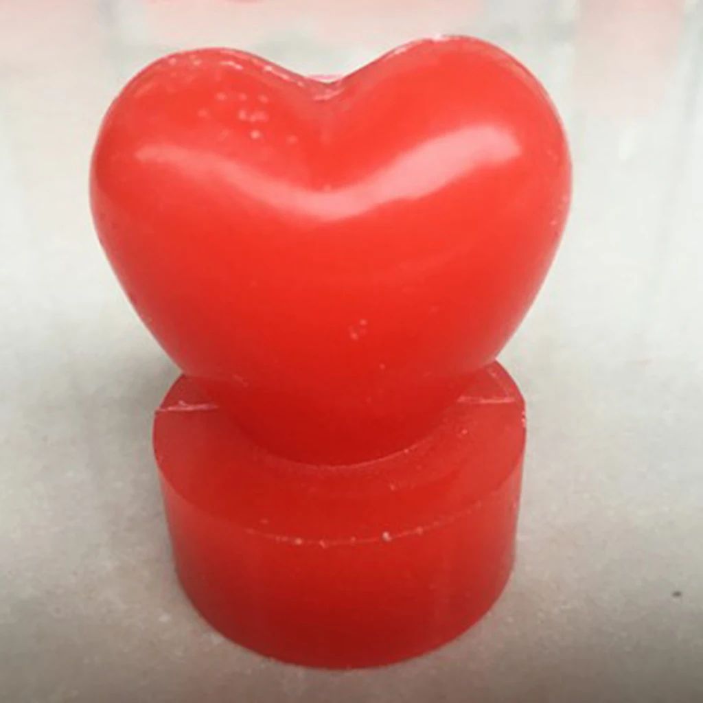 2 шт 3D пластик сердце любовь + Кролик Форма для свечей мыло делая DIY инструменты