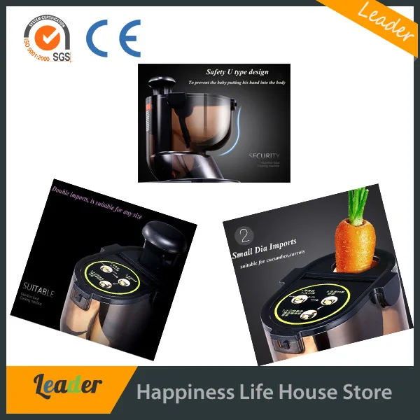 Профессиональный широкий рот целые плоды соковыжималка машина с кувшином и